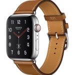 Apple Watch Hermès Series 4 Fauve Barenia Leather Single Tour