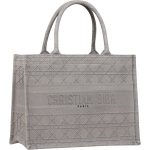 Dior Grey Cannage Book Tote Bag - Prefall 2020