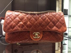 Chanel Red Shiva Flap Small Bag