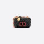 Dior Black Micro Dioramour Caro Bag