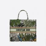 Dior Book Tote Green Palm Trees Bag - Fall 2019