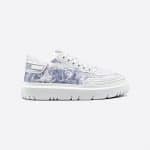 Dior French Blue Toile De jouy Addict Sneaker