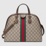 Gucci GG Supreme Ophidia Medium Top Handle Bag