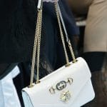 Gucci White Crocodile Flap Bag - Fall 2018