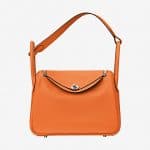 Hermes Orange Lindy 30 Bag