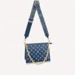 louis vuitton coussin pm jacquard denim bag