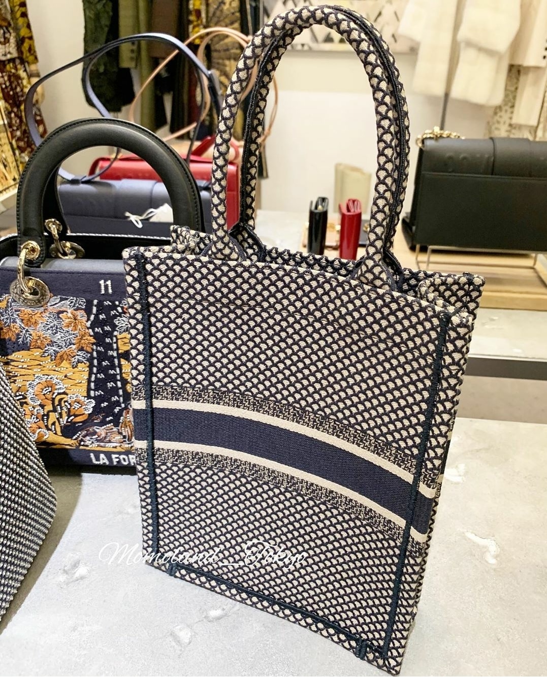 Dior Vertical Mini Book Tote - Cruise 2020