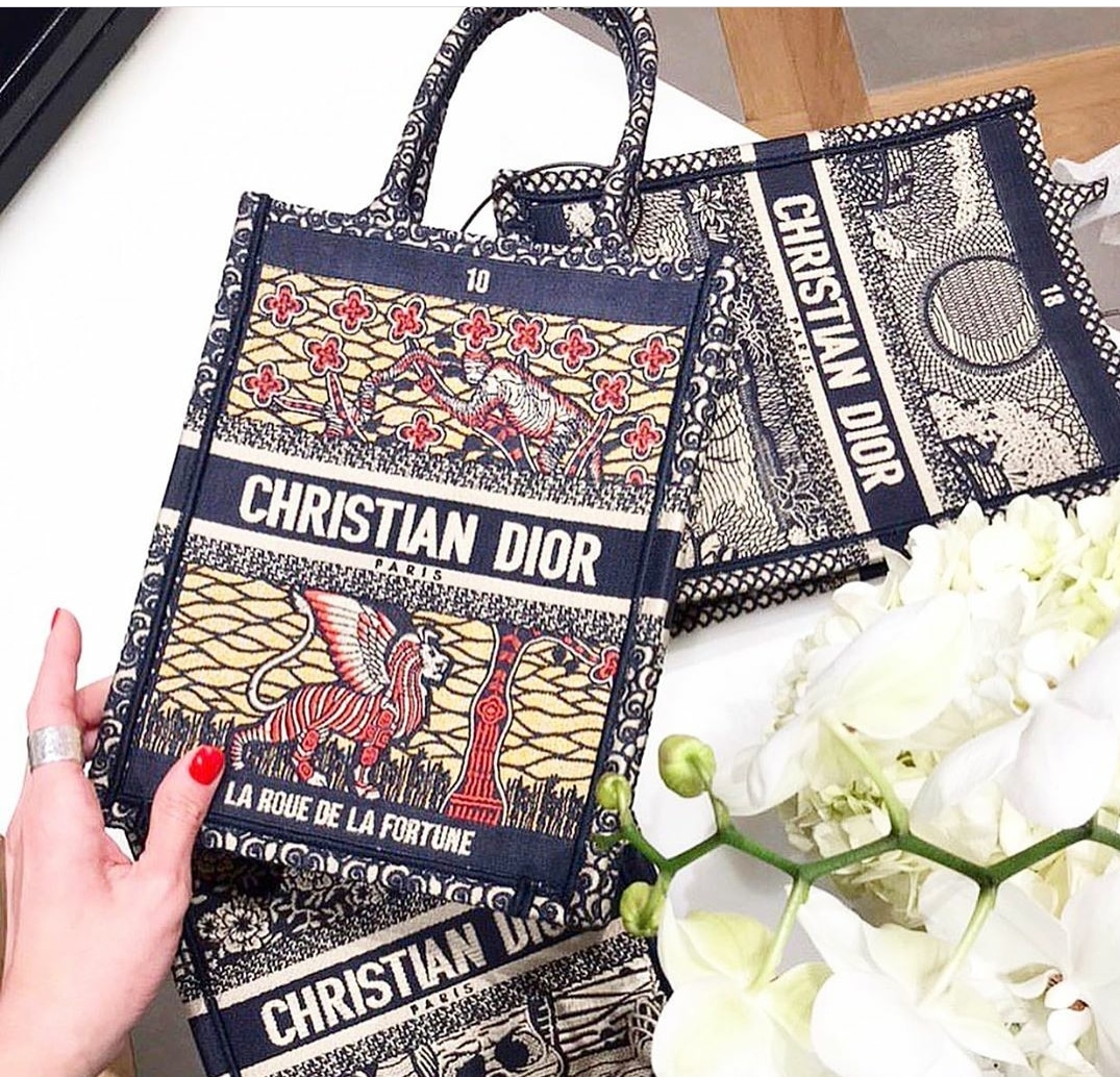 Dior Vertical Mini Book Tote - Cruise 2020