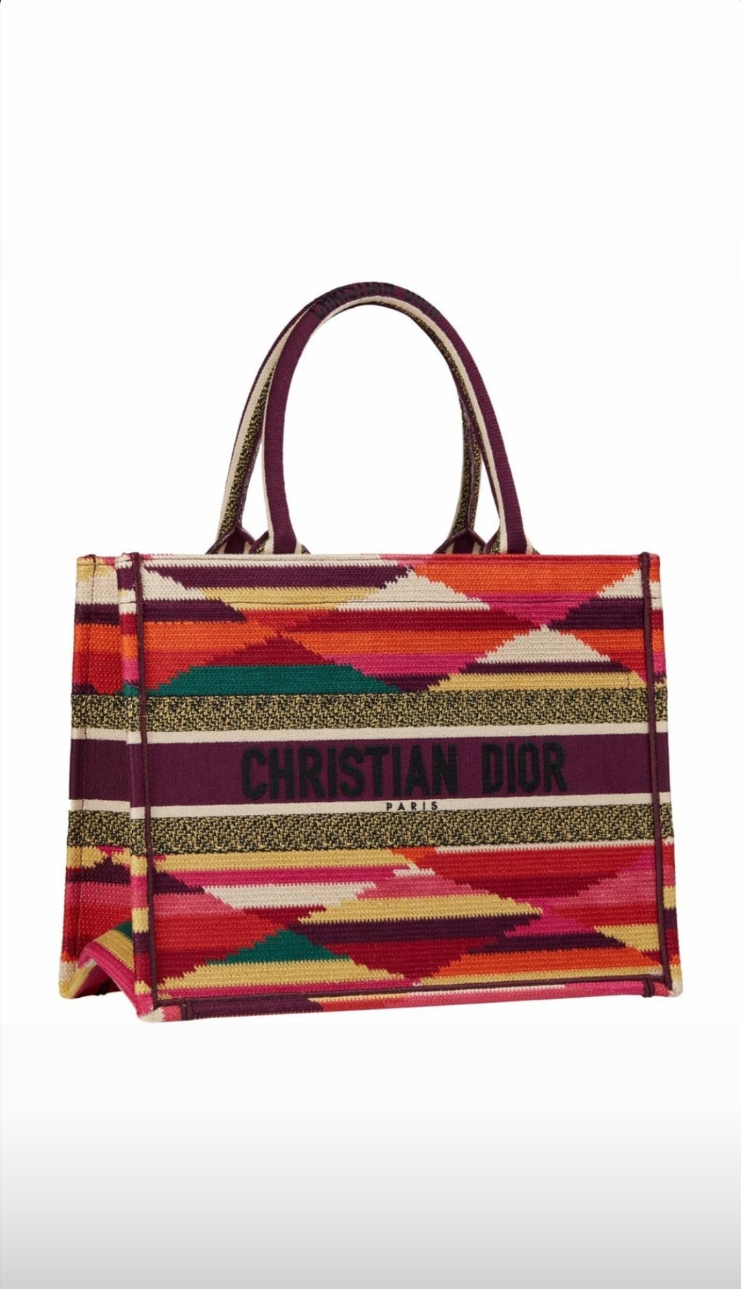 Dior Striped Book tote Cruise 2021