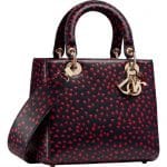 Lady Dior Red Print Bag - Prefall 2021