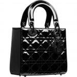 Lady Dior Patent Black - Prefall 2021