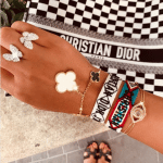 Dior J'adior Woven Bracelets 3