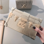 Louis Vuitton Gold Petite Malle Bag