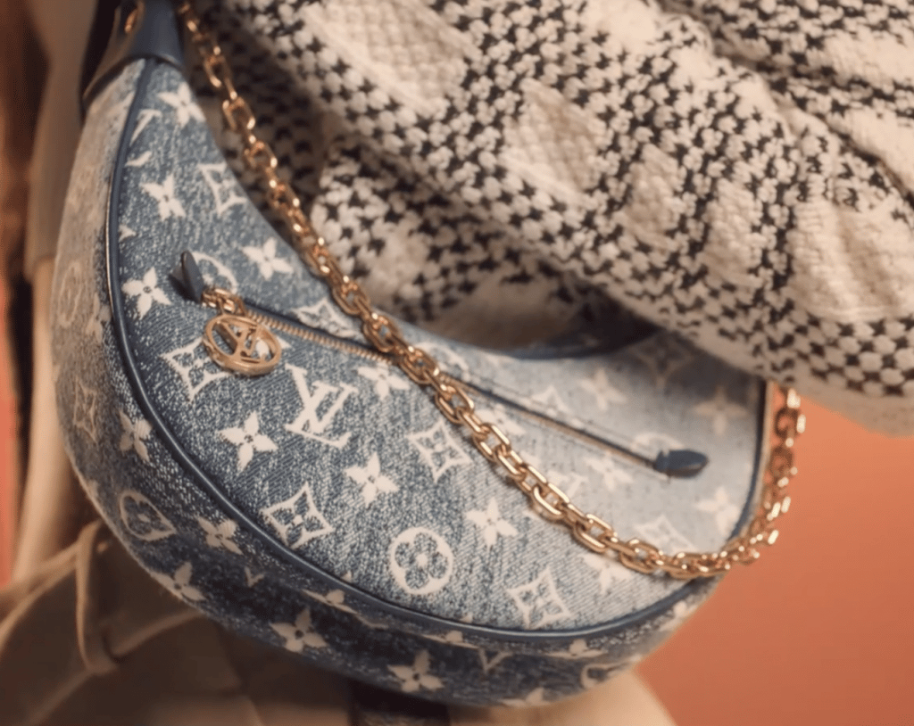 Louis Vuitton Jacquard Denim Collection Loop Monogram